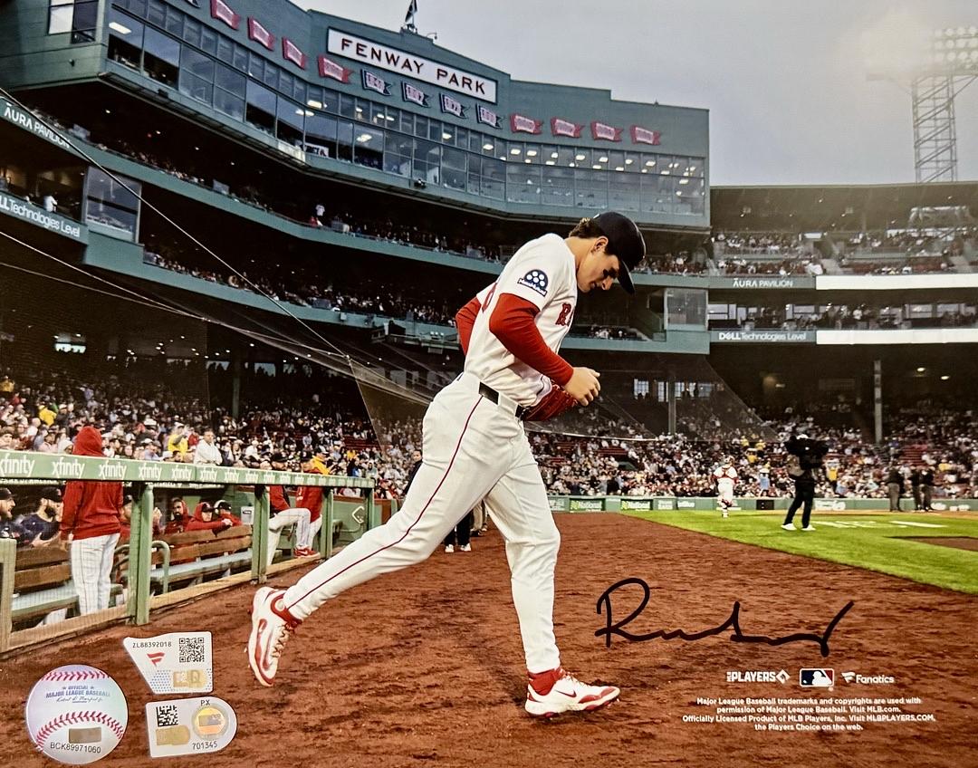 Roman Anthony (Red Sox) signed 8x10 Major League Debut - Fanatics COA